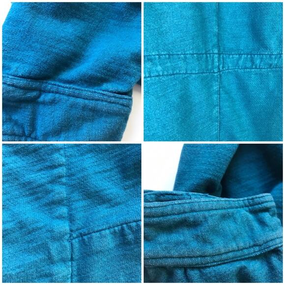 Soft Surroundings Drapey Open Front Drawstring Waist Pockets Jacket PM M Petite - Picture 14 of 15